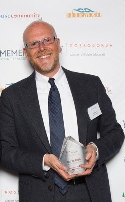 Leo De Rosa winner at Legalcommunity's Tax Awards 2017