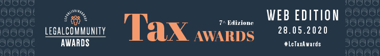 Lo Studio, Leo De Rosa, Alberto Russo e Federica Paiella tra i finalisti ai Legalcommunity Tax Awards 2020